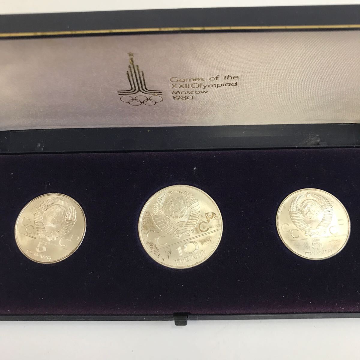 記念硬貨 コインセット COINS メダル ソビエト 記念メダル モスクワオリンピック 記念コイン の画像2