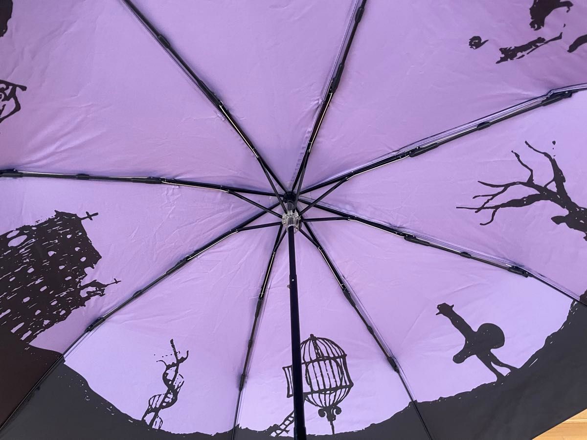HYDE 晴雨兼用傘 レントゲンツアー グッズ HYDE レントゲンツアー 折りたたみ日傘 晴雨兼用 美品 動作確認