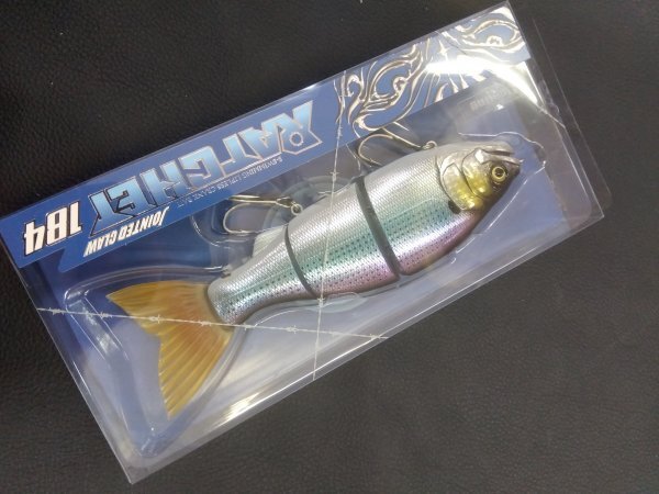 ガンクラフト ジョインテッドクローラチェット184 SWモデル キャンディフラッシュ シーバス