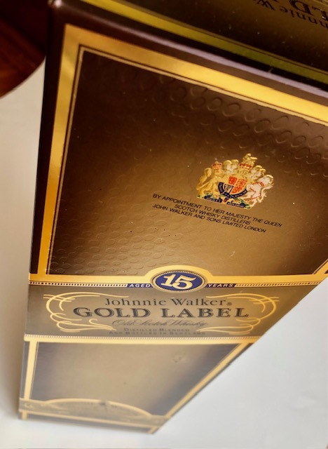 ★★★ジョニーウォーカー ゴールドラベル 15年　Johnnie Walker GOLD LABEL 750ml 43%　スコッチウイスキー 未開栓★★★_画像3