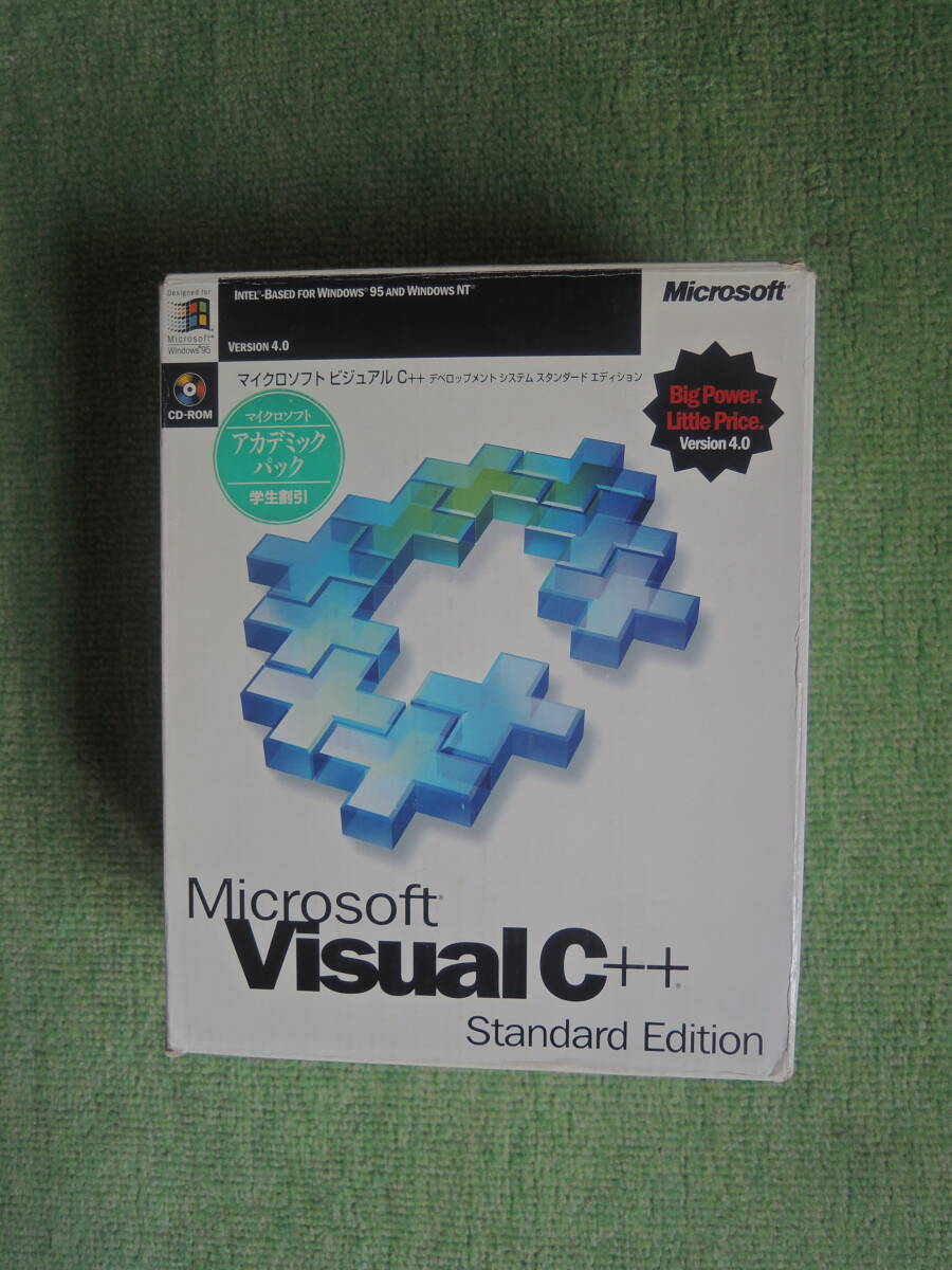 【送料込】Microsoft Visual C++ Standard Edition 日本語版 Version4.0 VisualC++ 4.0 CDキー有の画像2