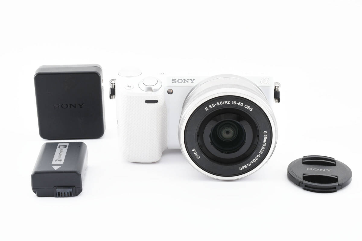 ★良品★ SONY ソニー α NEX-5T / SELP165 E 3.5-5.6 PZ 16-50 OSS パワーズームレンズキット NEX-5TL-S ミラーレス一眼レフカメラの画像1