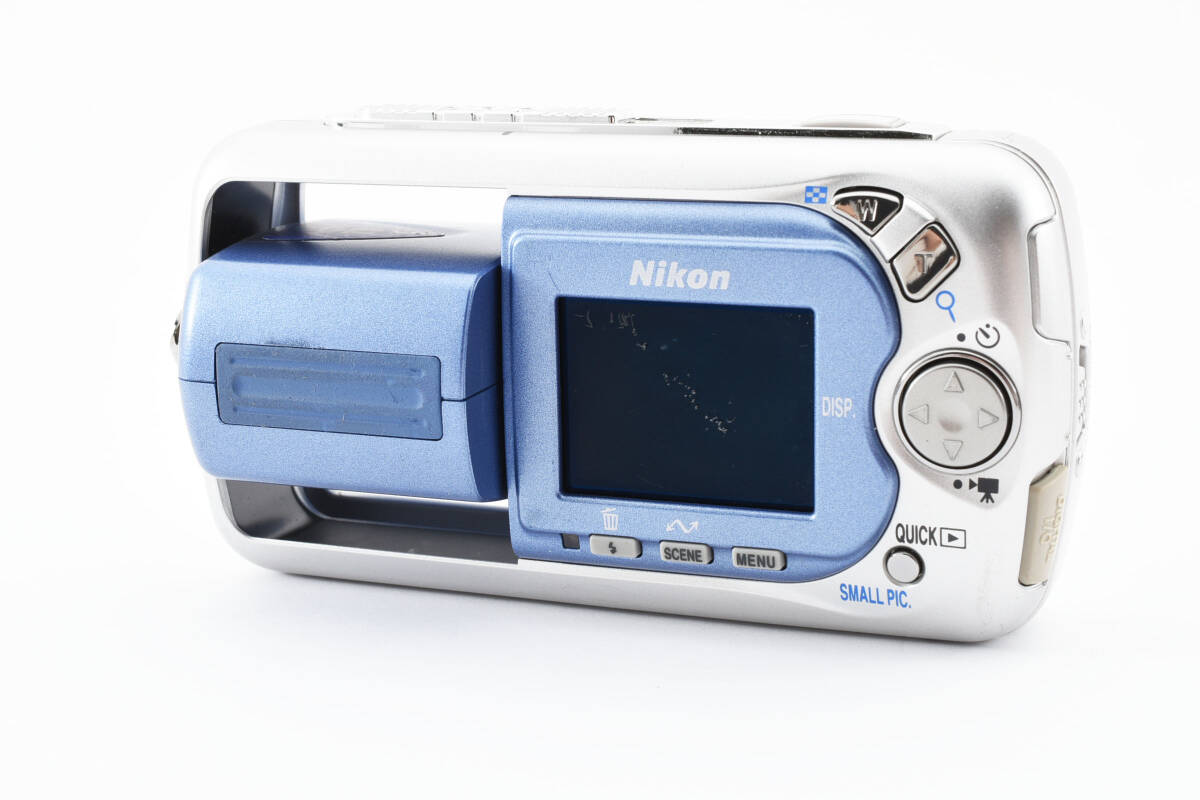 ★現状品★ Nikon ニコン COOLPIX 2500 クールピクス コンパクトデジタルカメラ #1262の画像5