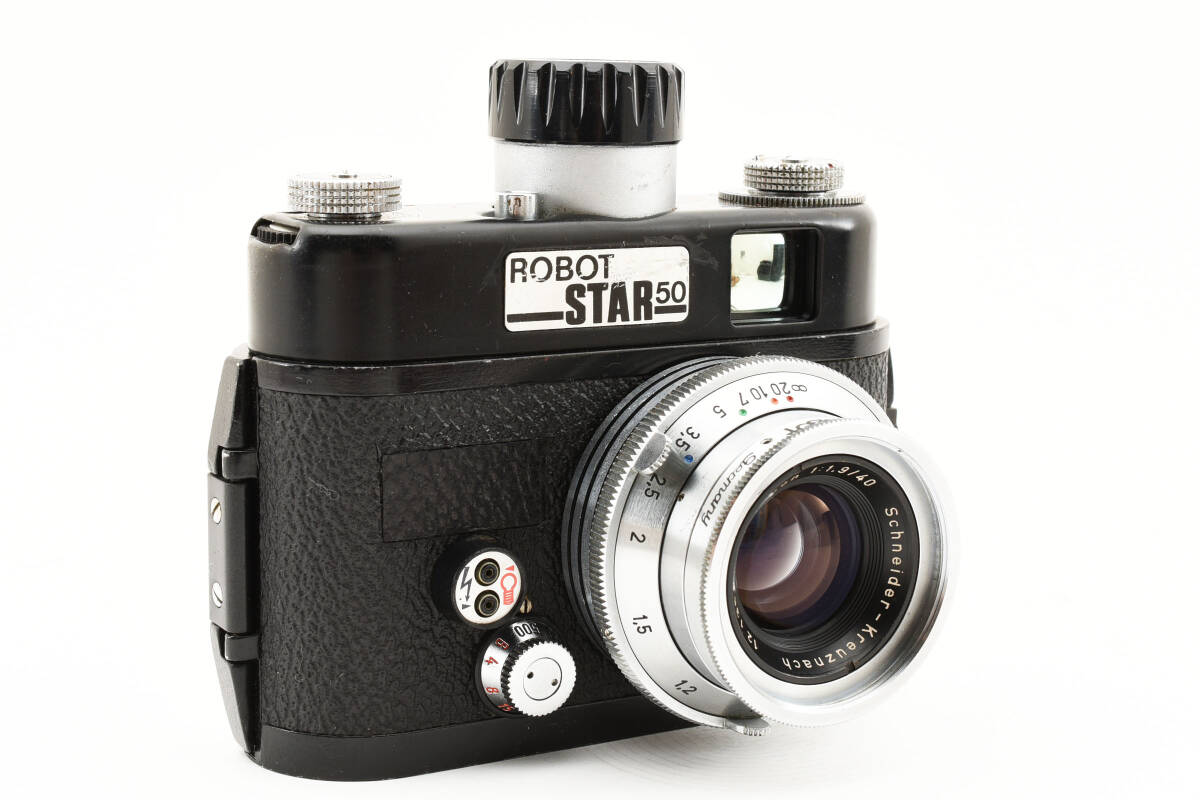 ★希少品★ ROBOT STAR 50 + Xenon 40mm F1.9 ロボットスター ドイツ製 フィルムカメラ 単焦点レンズ #1343_画像4