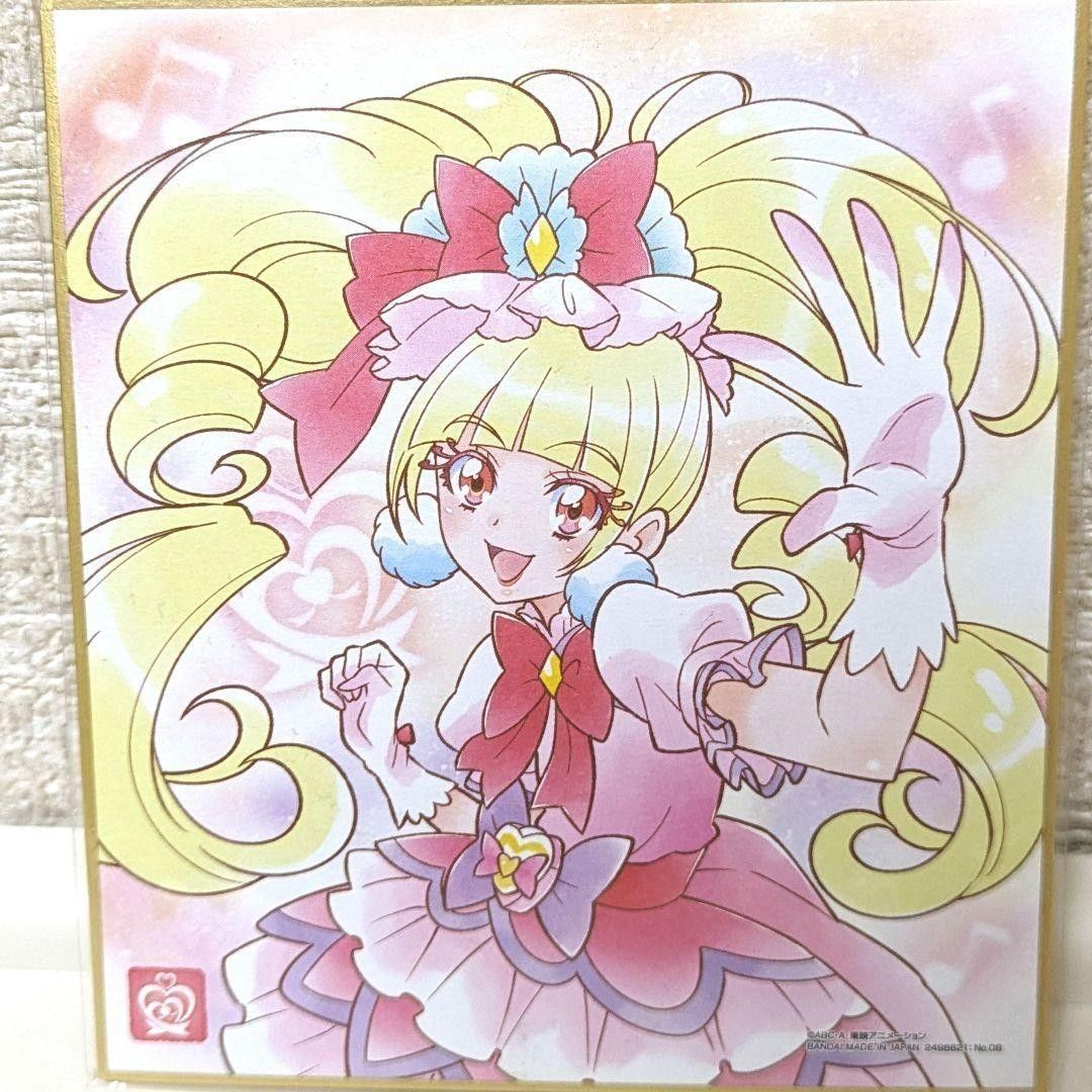 キュアマシェリ 色紙 ART HUGっと プリキュア はぐプリ 愛崎 キュアマシェリ 色紙 ART HUGっと プリキュア はぐプリ 愛崎