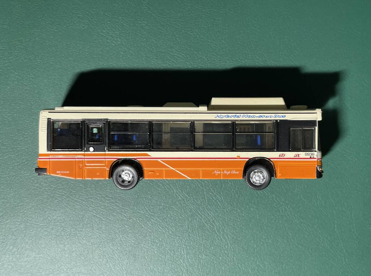 バスコレクション 東武バスオリジナル5台セットバラ 東武バスウエスト 社9938号車(平成20年式)「BJG-HU8JLFP」 バスコレ TOMYTEC 鉄道 模型の画像4