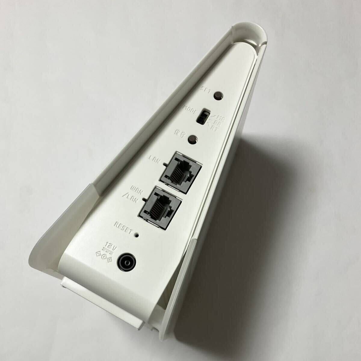 【美品】NEC WiFi ルーター 単体 Aterm PA-WX1800HP（RS）本体 中継機 Wi-Fi6 （11ax）Atermシリーズ アダプター 箱 説明書 LANケーブル_画像5