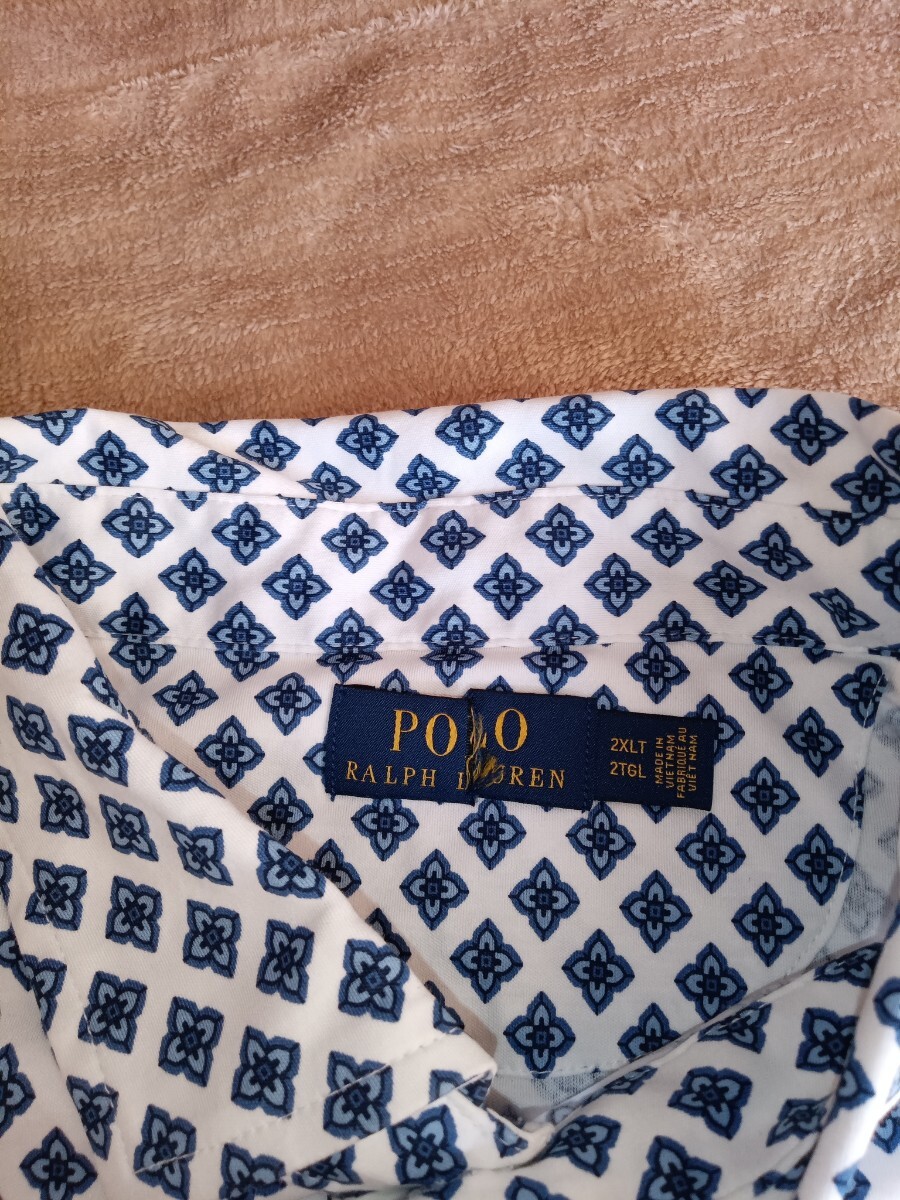 2XXLT 2TGL ラルフローレン POLO RALPH LAUREN 　新品 半袖ポロシャツ 上質コットン　大きめ 半袖ポロシャツ ポロシャツ ゴルフウェア_画像4