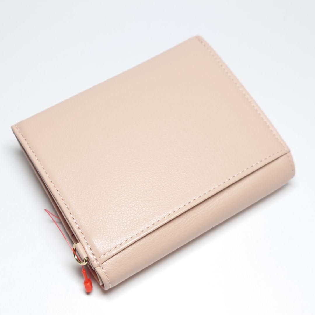 【新品タグ付き】ジルスチュアート リボン二つ折り財布 ピンク