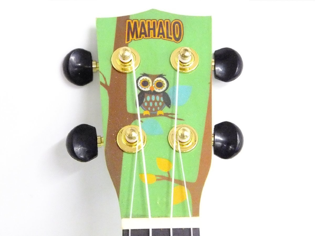  soprano ukulele #ma Halo MAHALO#MA1auru/ owl /WL# unused goods #⑭