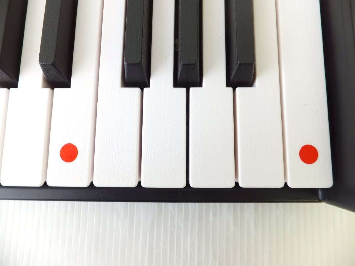 61 keyboard folding electronic piano #kiktaniKIKUTANI#KDP-61P BLK# Junk #