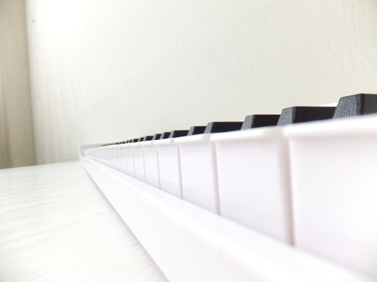 61 keyboard folding electronic piano #kiktaniKIKUTANI#KDP-61P WHT# Junk #