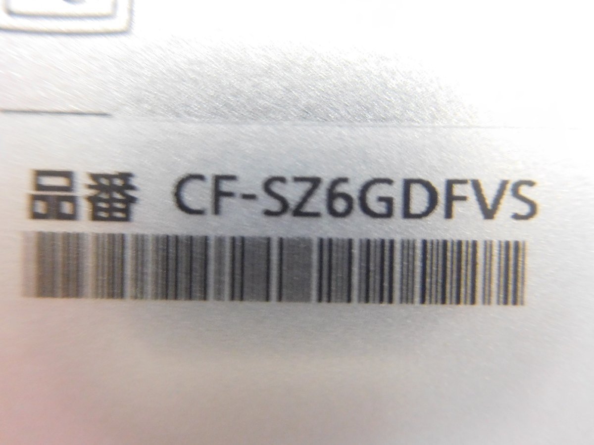 Let's note CF-SZ6　ジャンク■高速SSD 128GB■CF-SZ6GDFVS■Core i3 4GB(メモリ) 12.1型■パナソニック Panasonic■_画像7