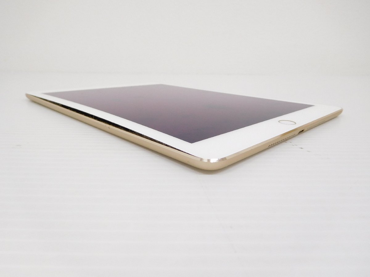 iPad Air 2 ゴールド ジャンク■タブレット■A1567 MNVR2J/A■32GB  9.7型■auネットワーク利用制限〇■アップル Apple■の画像5