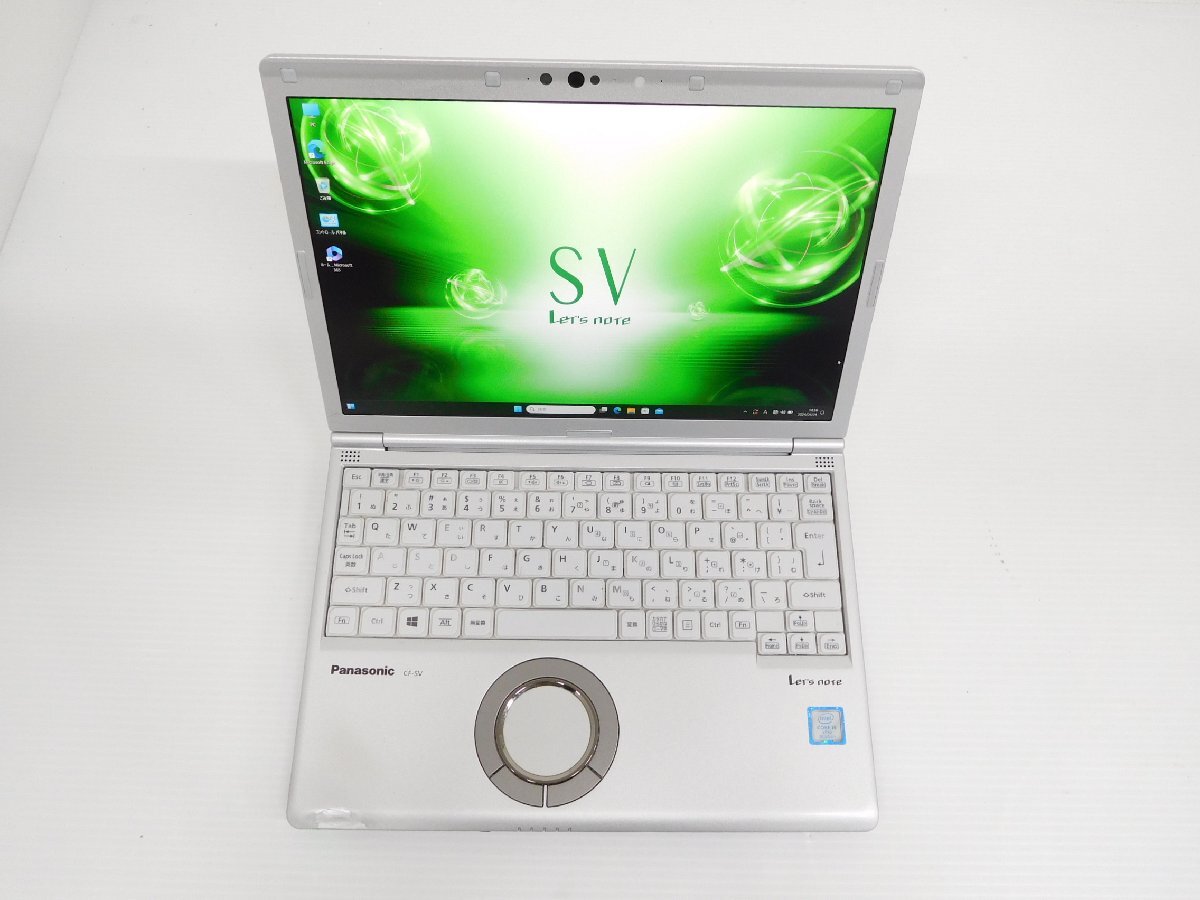 Let's note　CF-SV7■高速SSD　256GB■CF-SV7TDHVS■Core i5-8350U　8GB(メモリ)　256GB(SSD)　12.1型■Win11設定済み■パナソニック■(3)_画像2