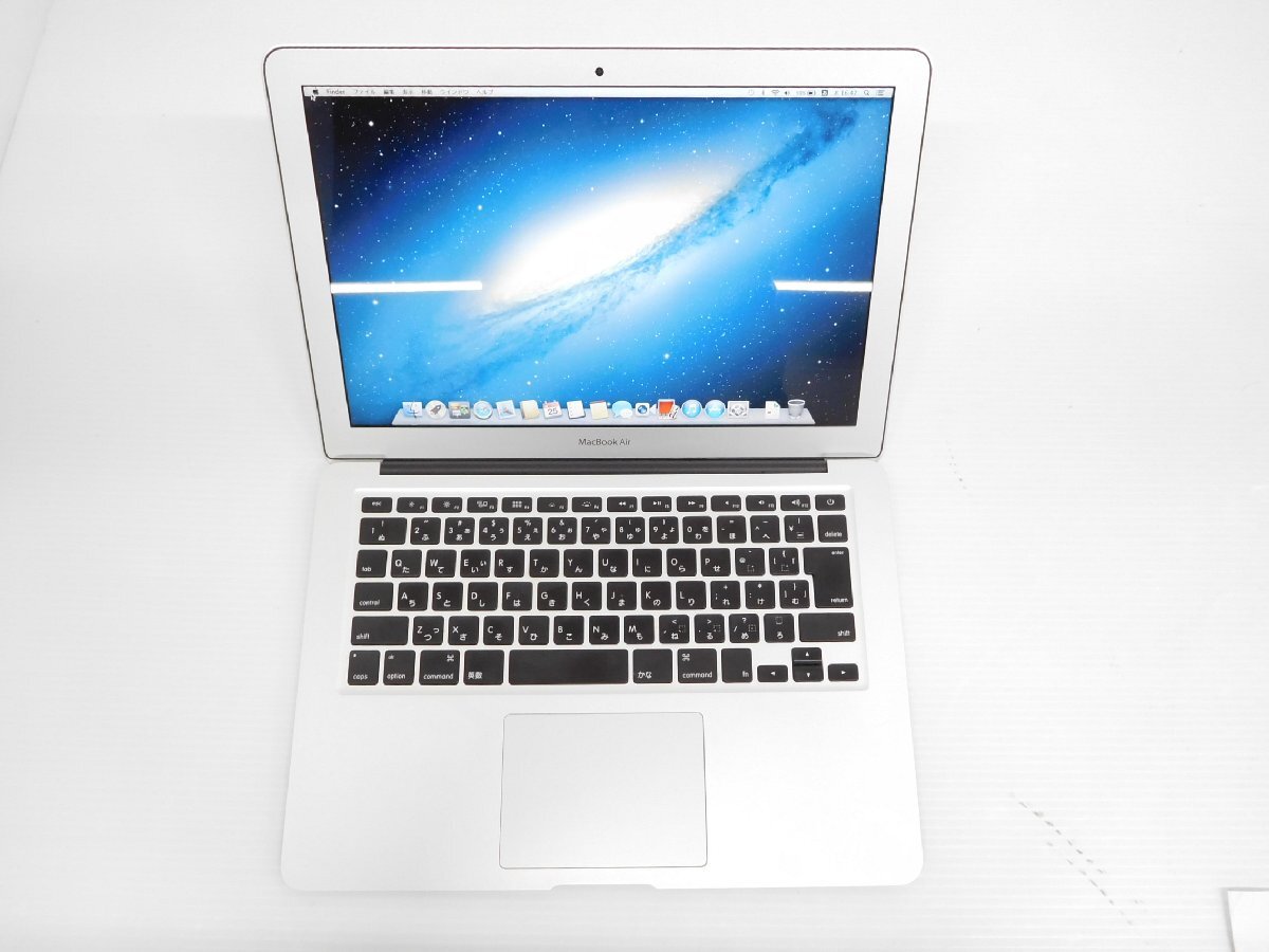 MacBook AIR A1466■Core i7 8GB(メモリ) 256GB(SSD) 13.3型■MacOS 10.8.5■アップル Apple■の画像2