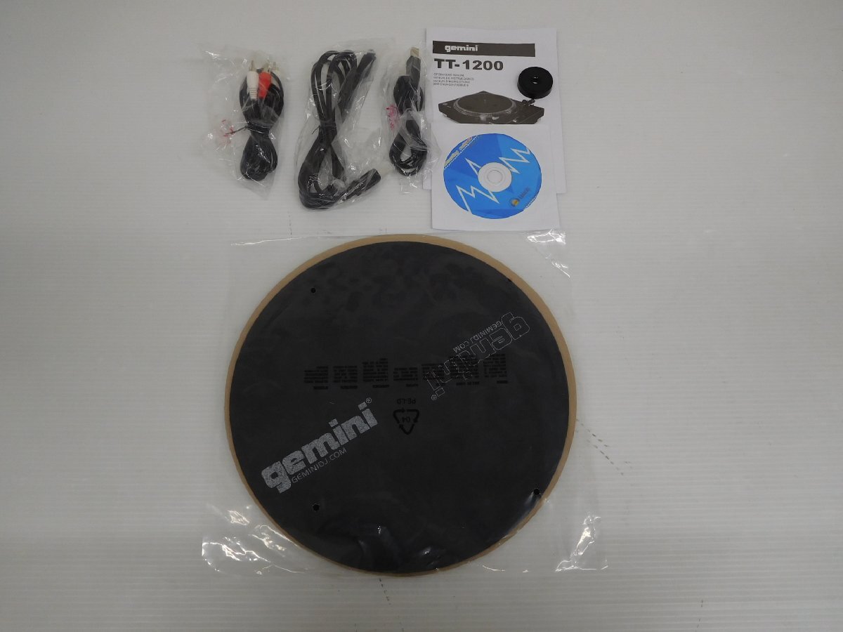  turntable translation have unused goods # Jemini Gemini#TT-1200#