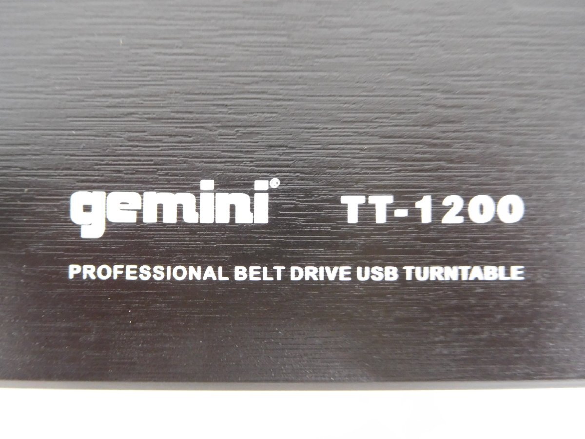  turntable translation have unused goods # Jemini Gemini#TT-1200#(8)