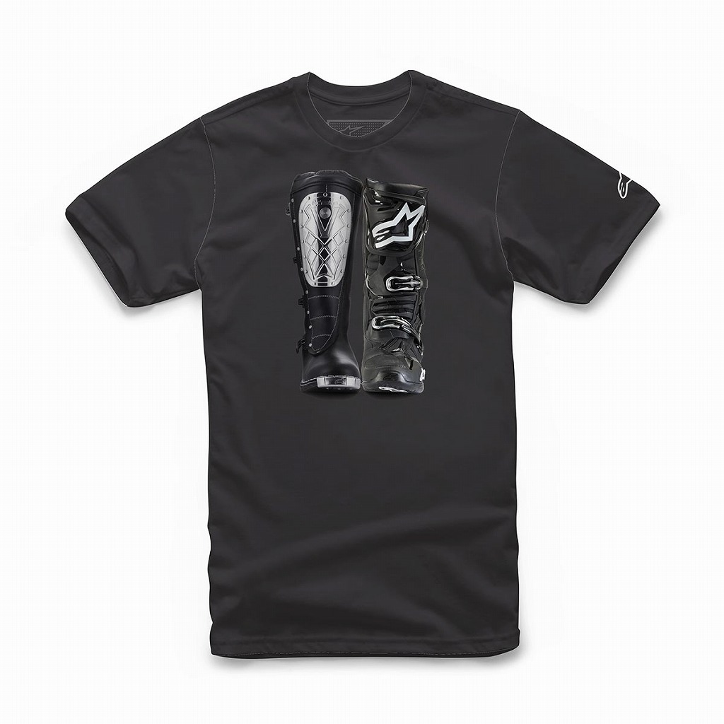 アルパインスターズ 1212-72026-10-S ビクトリールーツ Tシャツ ブラック S ロゴT 半袖 バイクウェア ダートフリーク_画像1