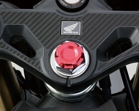 キタコ 501-1840020 ステアリングステムキャップ レッド CBR250RR(MC51)_画像2