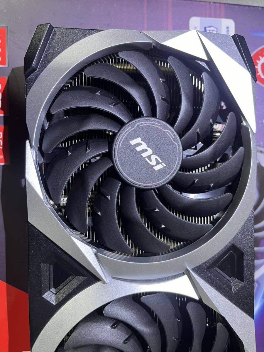 中古美品 MSI Radeon RX6650XT MECH 2X 8G OC/DP ドスパラモデル_画像3