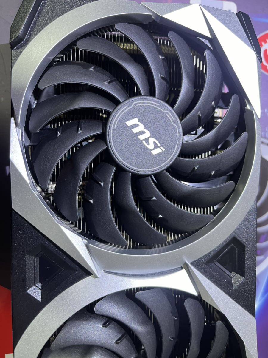 中古美品 MSI Radeon RX6650XT MECH 2X 8G OC/DP ドスパラモデルの画像2