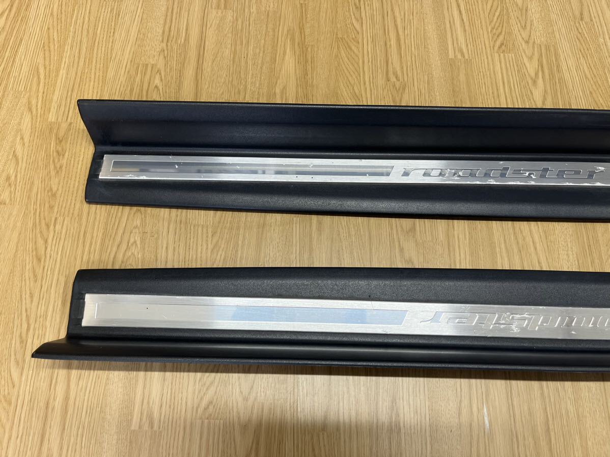 BMW Z3 E36/7 純正 エントランス カバー ステップ サイドステップ ガーニッシュ スカッフプレート 左右 CL20 CN22の画像4