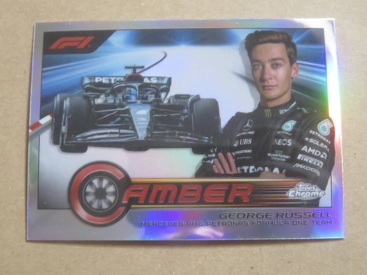 2023 TOPPS CHROME FORMULA 1 F1 CAMBER GEROGE RUSSELLの画像1