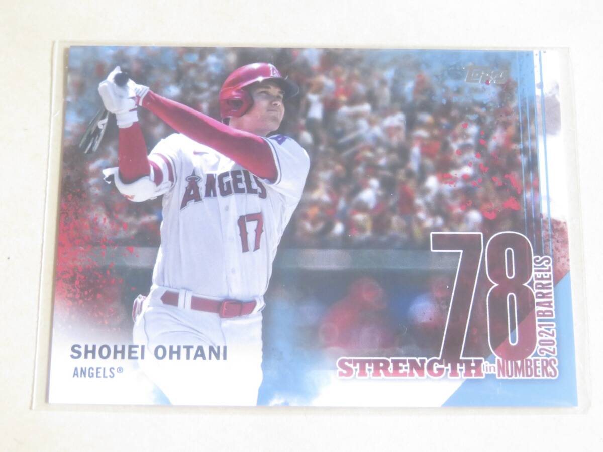 2023 TOPPS JAPAN EDITION 大谷翔平 STRENGTH IN NUMBERS インサート_画像1