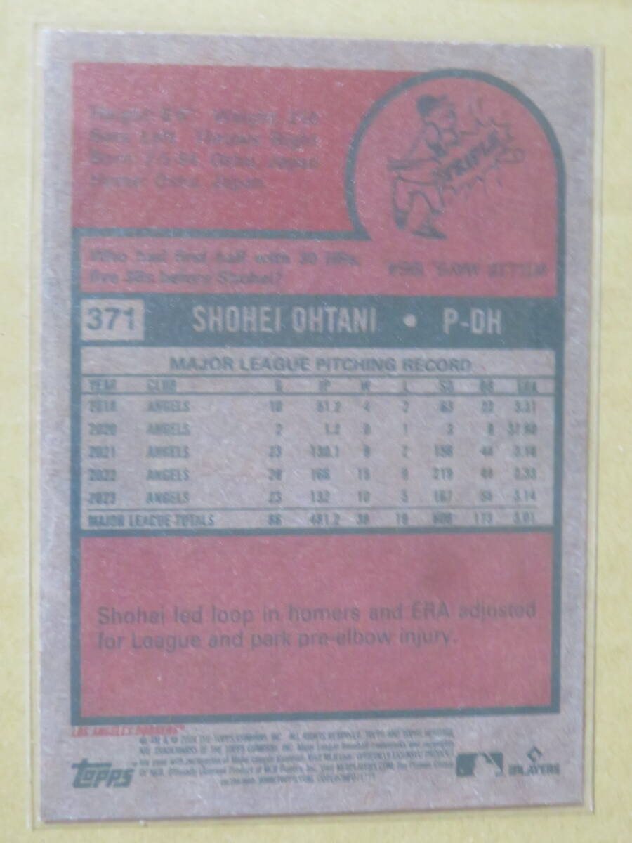 2024 TOPPS HERITAGE 大谷翔平 LOS ANGELES DODGERSの画像2