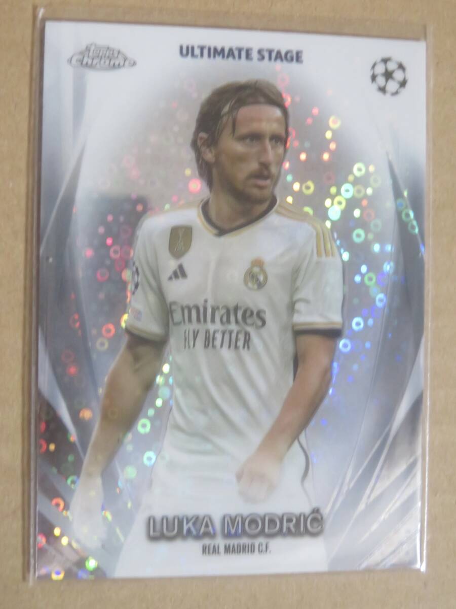2023-24 TOPPS UEFA CLUB COMPETITIONS ULTIMATE STAGE CHROME LUKA MODRICの画像1