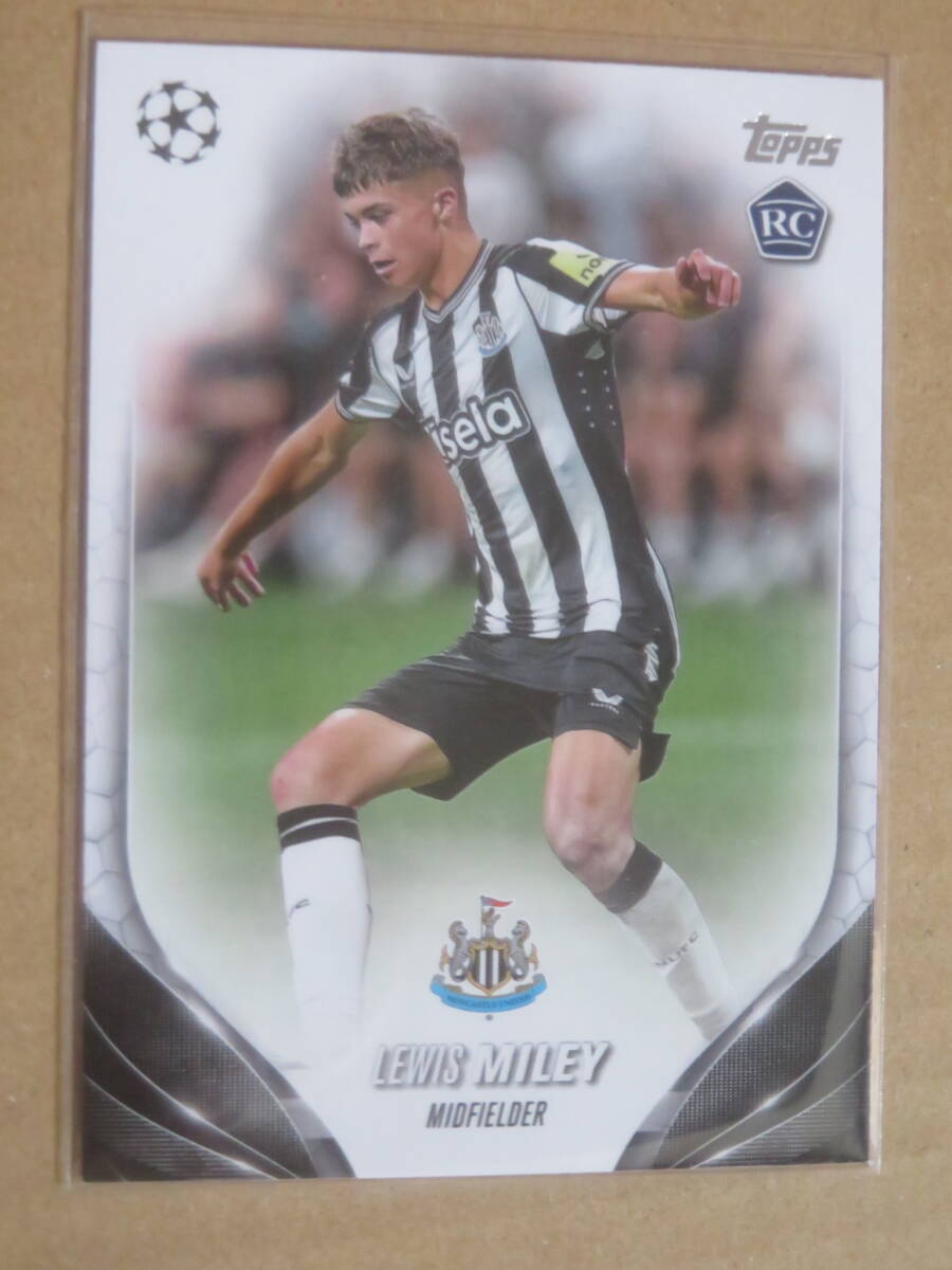 2023-24 TOPPS UEFA CLUB COMPETITIONS LEWIS MILEY RC_画像1