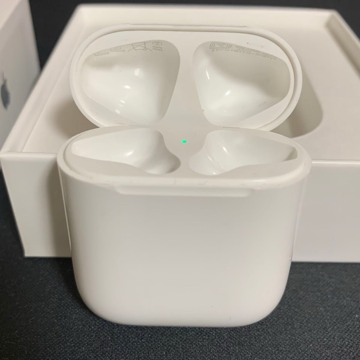 新品バッテリー交換品 Apple Airpods 第一世代 MMEF2J/A 動作確認済み 箱付き #02