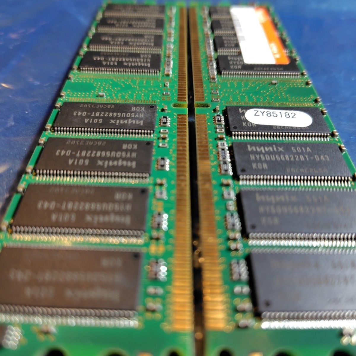 新同 PC3200U-30330 512MB DDR 400MHz CL3 ×2 DUALチャンネルOK SKhynix 高速