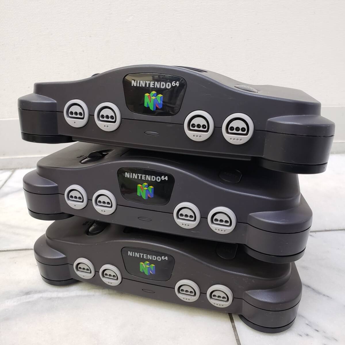 送料900円～ ジャンク 動作未確認 Nintendo 64 NUS-001 任天堂 64 本体 ターミネータパック セットの画像5