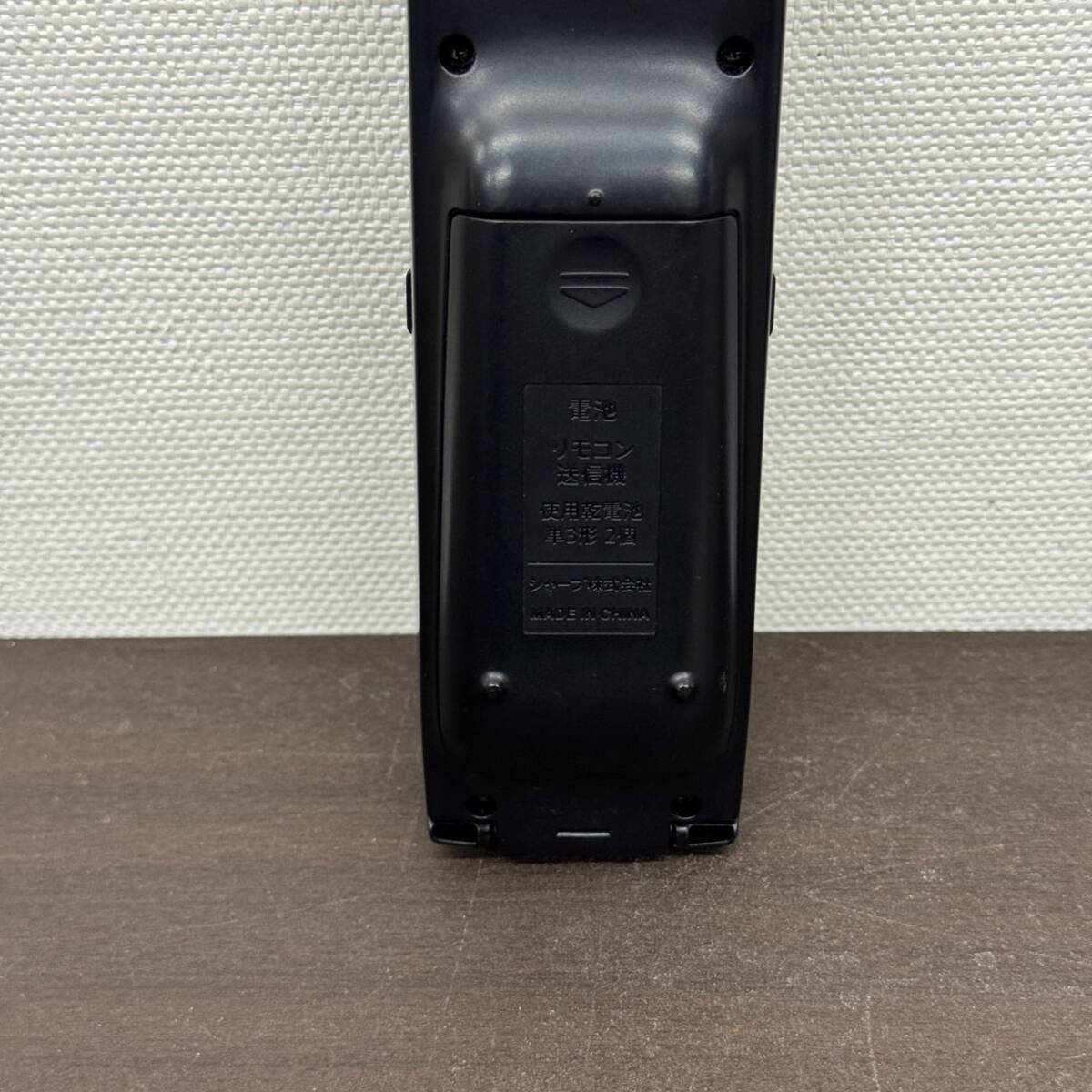 送料580円～  動作確認済み リモコン SHARP シャープ GB160PA 製造番号S1501243の画像8