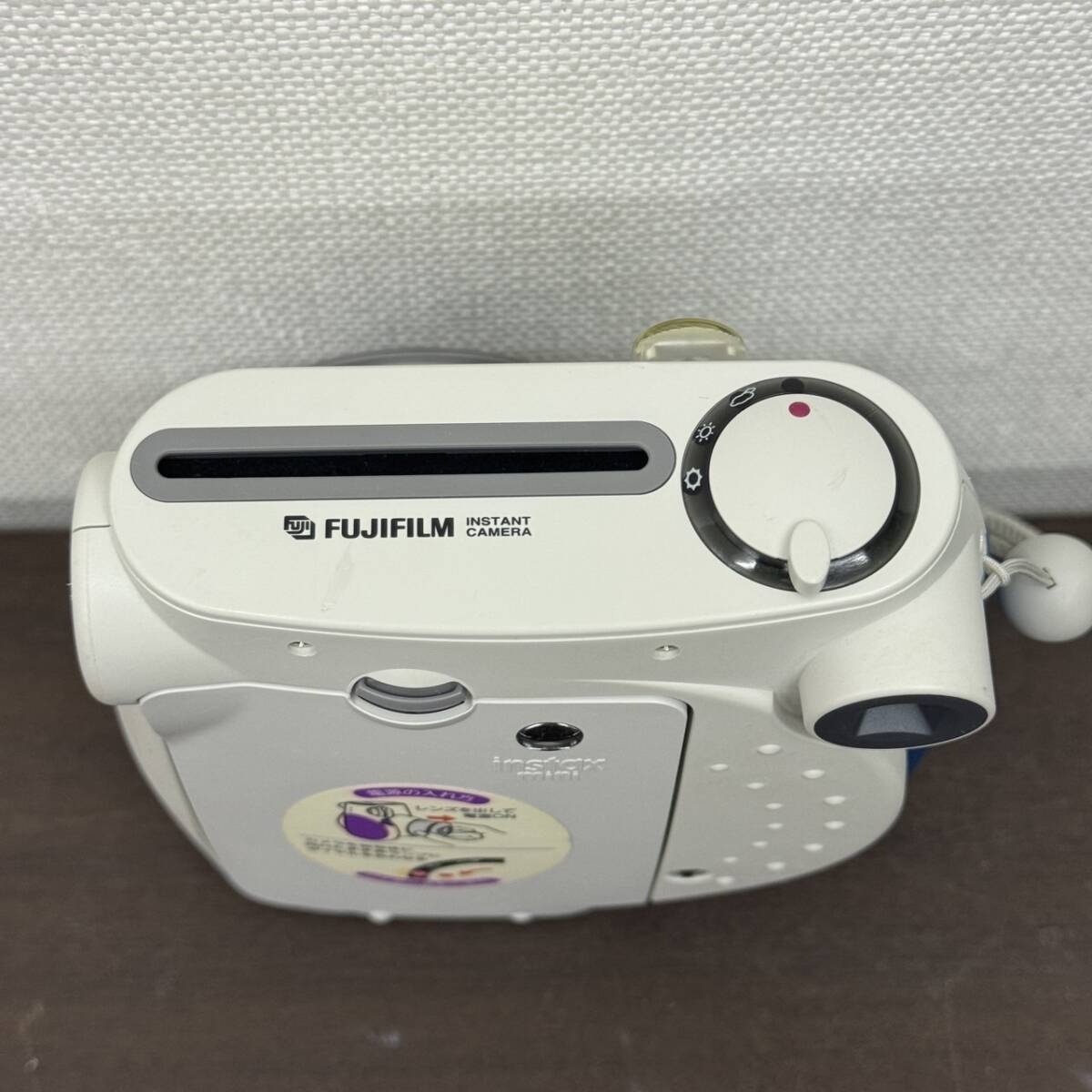 送料580円～ ジャンク 通電確認済み FUJIFILM 富士フイルム cheki pop instax mini 7 チェキ ポップの画像4