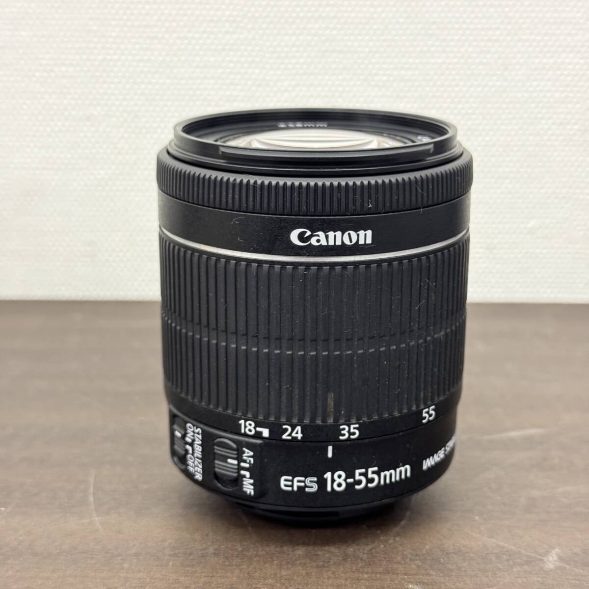 送料580円～ 動作未確認 Canon キャノン ZOOM LENS EF-S 18-55mm 1:3.5-5.6 IS STM φ58mm 一眼レフ カメラレンズ 製造番号478204048277の画像5