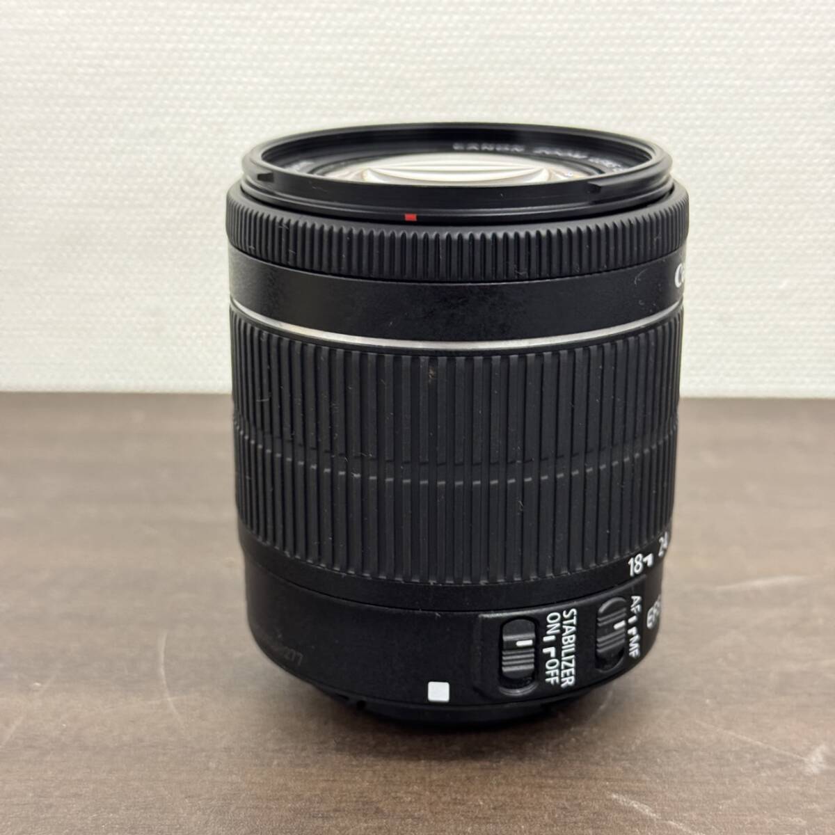 送料580円～ 動作未確認 Canon キャノン ZOOM LENS EF-S 18-55mm 1:3.5-5.6 IS STM φ58mm 一眼レフ カメラレンズ 製造番号478204048277の画像6