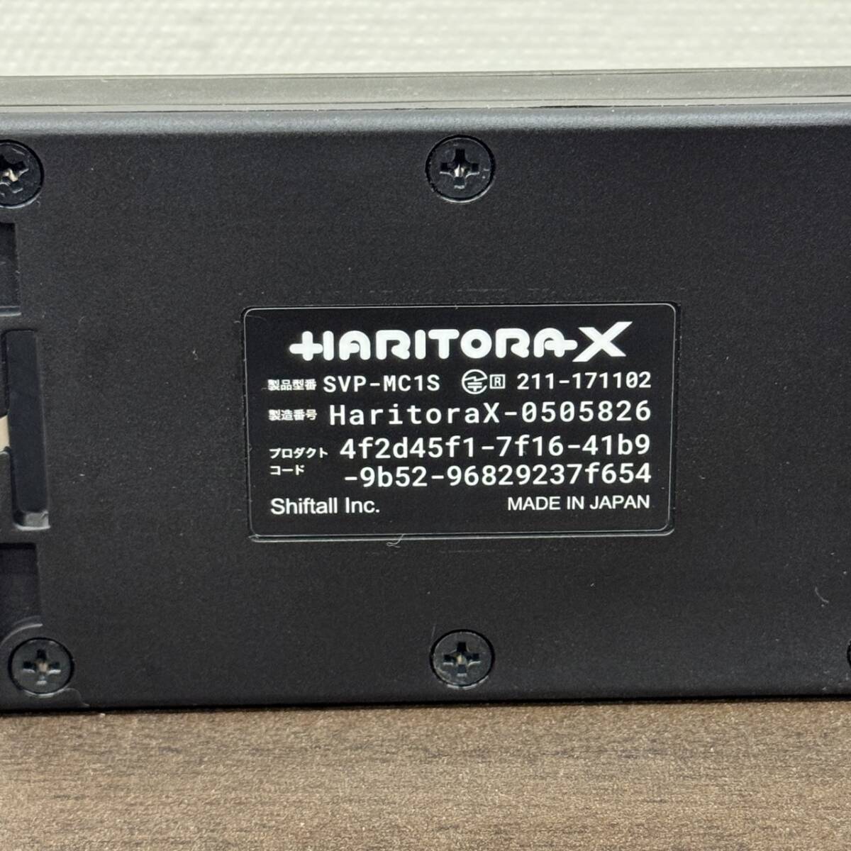 送料800円～ ジャンク 通電のみ確認済み Shiftall HARITORAX SVP-MC1S ハリトラ VR用 モーション トラッキングの画像10
