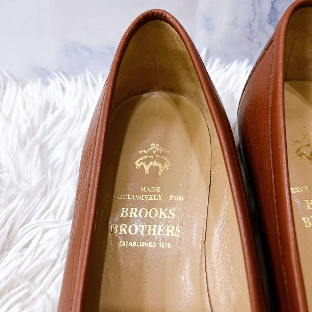 送料無料　Brooks Brothers　ブルックスブラザーズ　レディース　ローファー　ブラウン　23.5cm_画像5