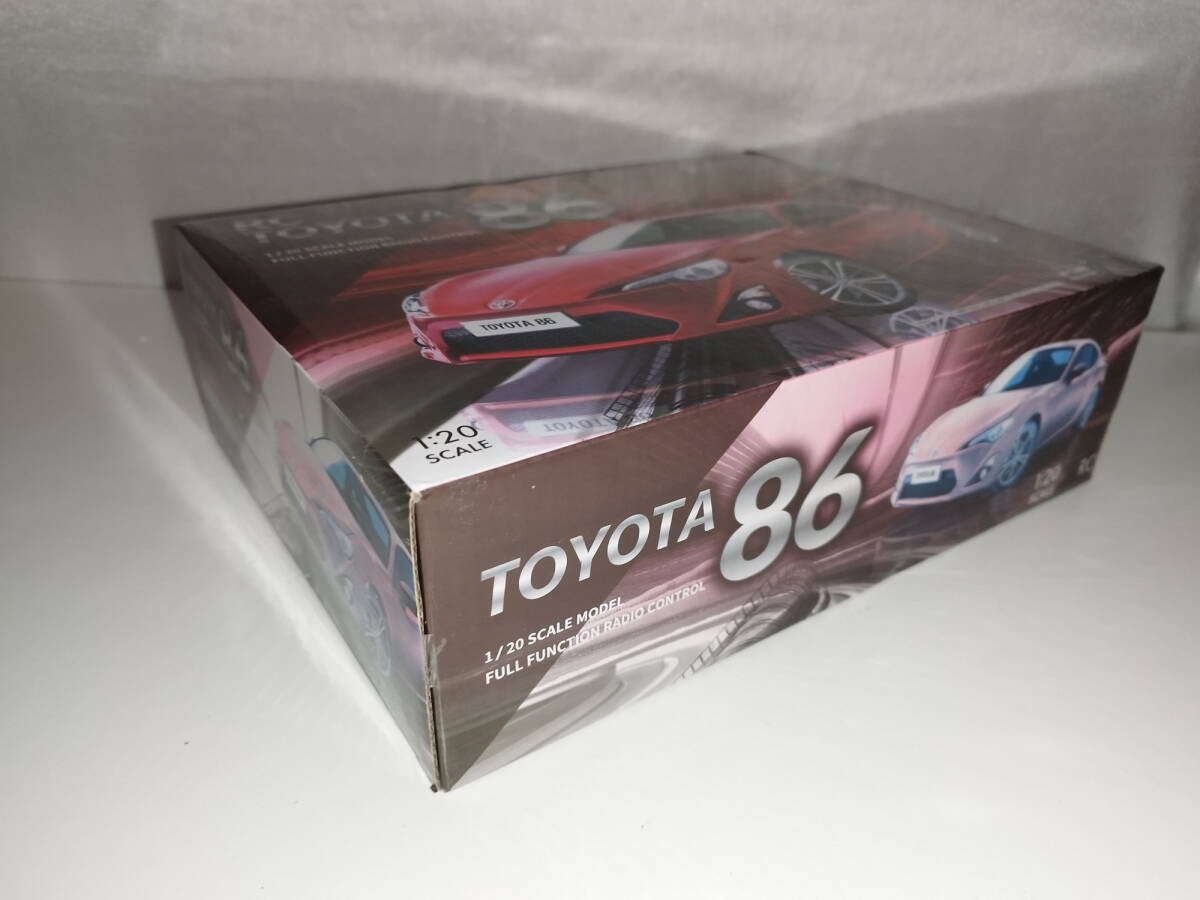 【未開封品】 TOYOTA 86 1/20 SCALE MODEL FULL FUNCTION RADIO CONTROL RC ラジコン_画像4