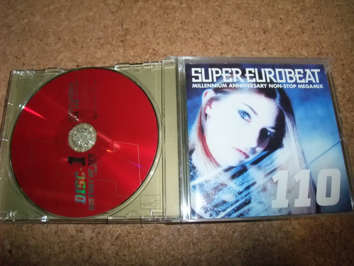 [CD][送料無料] スーパー・ユーロビート SUPER EUROBEAT Vol.110の画像2