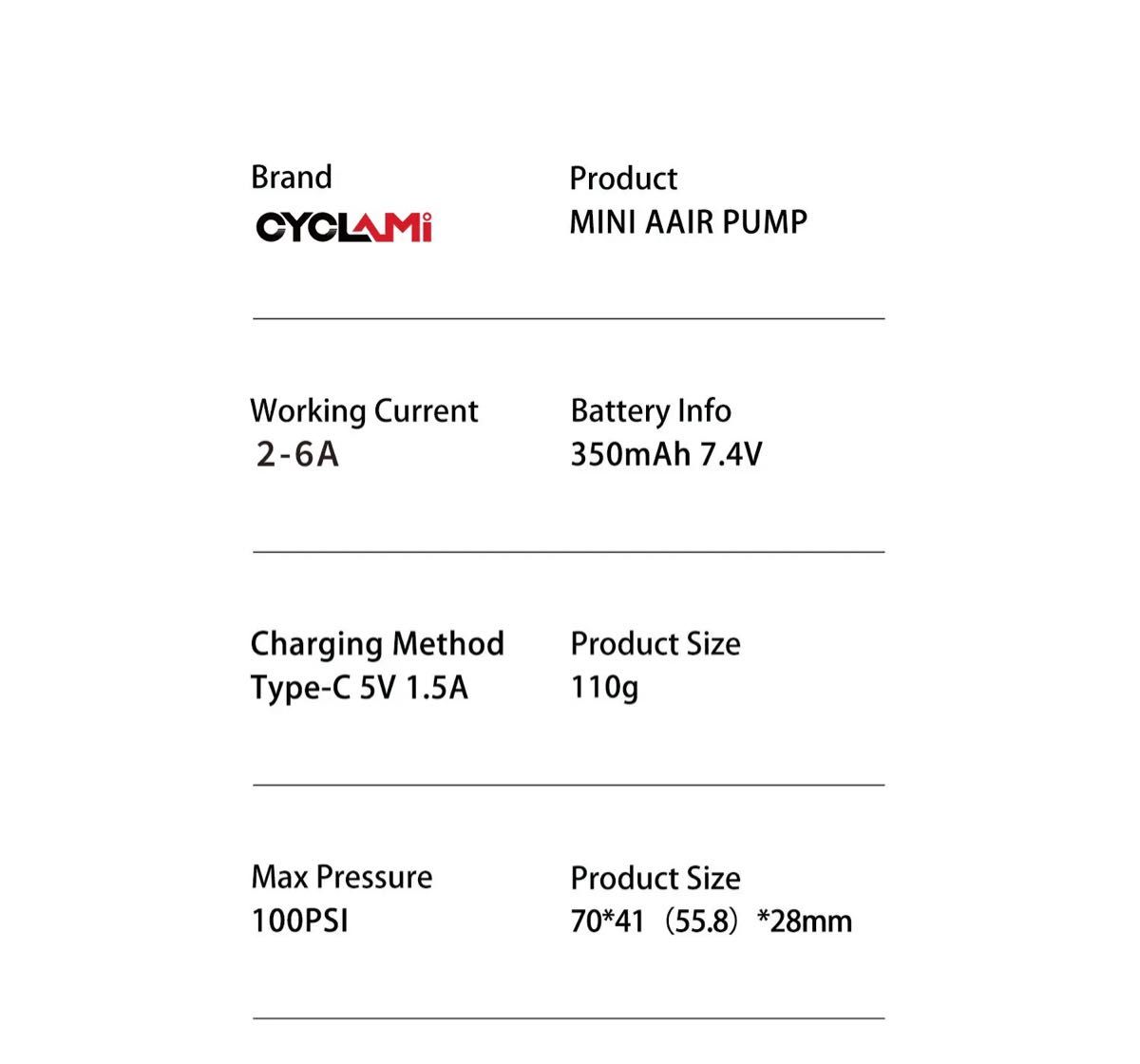 携帯 電動ポンプ CYCLMI A2 MINI 新品未開封