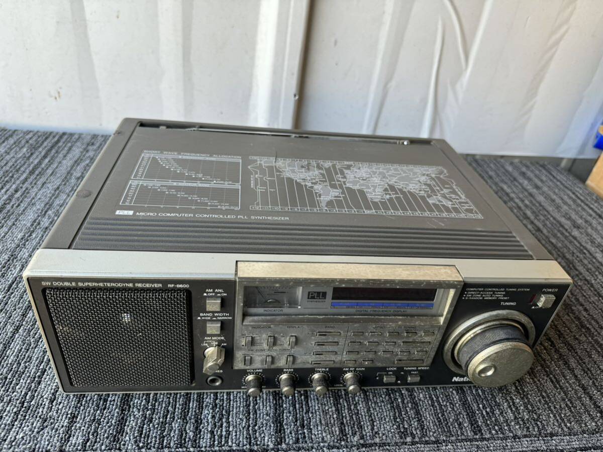 Nationalナショナル コンピュータープロシード RF-B600ラジオレシーバー ジャンクの画像2