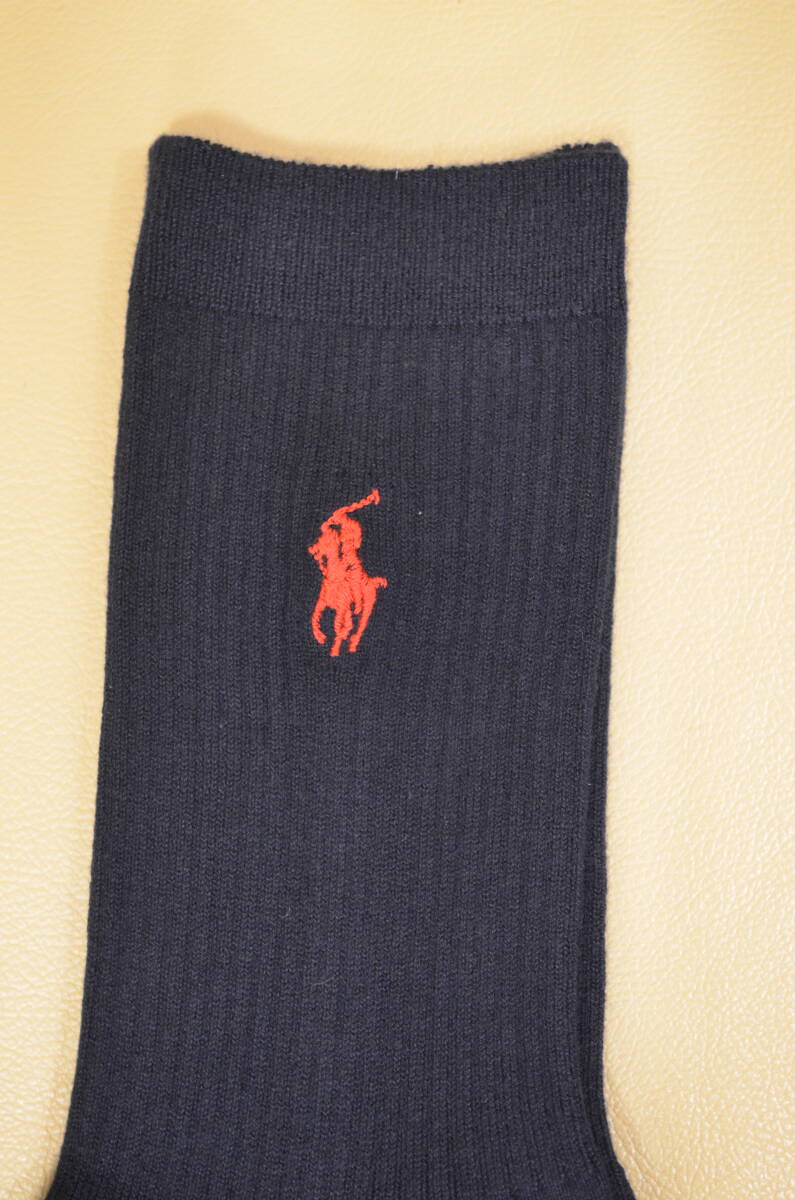 新品　未使用 　タグ付き　女性　POLO RALPH LAUREN 　ポロラルフローレン　リブ編みソックス　２足セット　送料無料_画像5