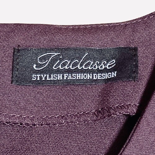  postage 230 jpy ~#tiaklase|Tiaclasse #... double line tuck tunic blouse lady's S size 