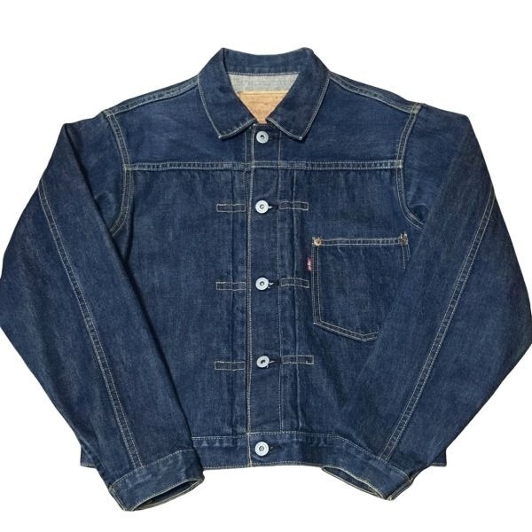 ■リーバイス/LEVI'S■90s 日本製 1st大戦モデル 71506XX ビンテージ復刻 デニムジャケット/ジージャン 36 ビッグE 506XXヴィンテージ復刻の画像1