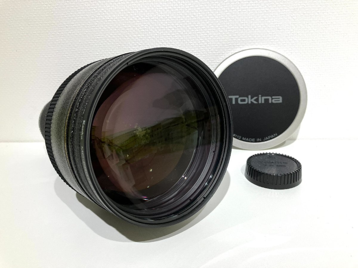 【S39024】Tokina　AT-X　AF300　300mm　1:2.8　レンズ　ケース・カバー付　経年保管品　現状品　※動作未確認のためジャンク品扱い※_画像2