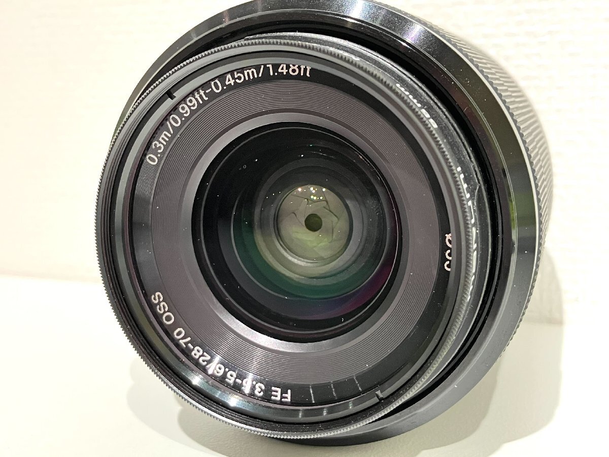 【S49238】※佐川急便のみ※ SONY ソニー SEL2870 FE 3.5-5.6/28-70 OSS レンズ 中古品 現状品 ※動作未確認のためジャンク品扱いの画像8